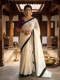 Kerala Cotton Kattikara Saree