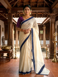 Kerala Cotton Kattikara Saree