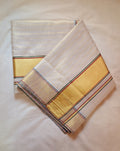 KERALA TISSUE KASAVU LINE SAREE WITH FANCY BORDER