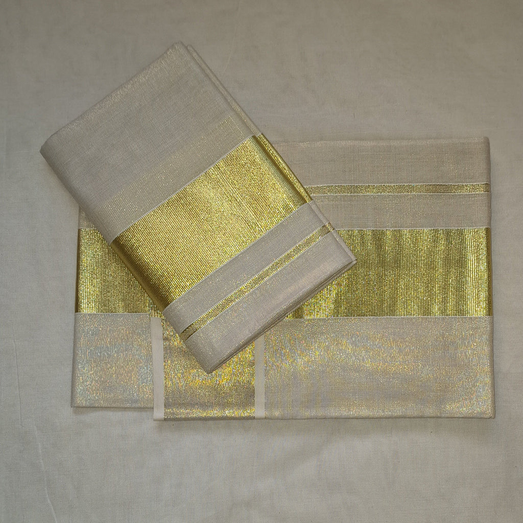 Kerala Tissue Set Mundu