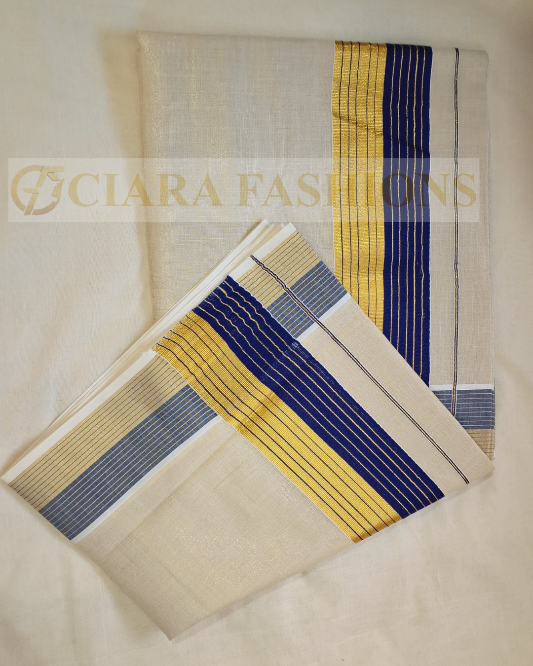 KERALA TISSUE SAREE WITH PREMIUM FANCY BORDER
